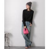 裾デザイン ストレートデニム | ad thie | 詳細画像26 