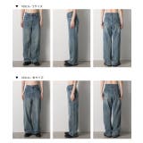 裾デザイン ストレートデニム | ad thie | 詳細画像37 