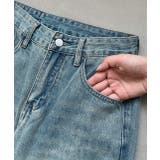 裾デザイン ストレートデニム | ad thie | 詳細画像40 