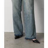 裾デザイン ストレートデニム | ad thie | 詳細画像6 