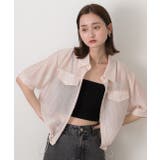裾ドロスト 半袖ショートシャツ | ad thie | 詳細画像5 
