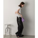 裾リボン フレンチスリーブシャツ | ad thie | 詳細画像23