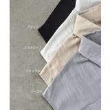 裾リボン フレンチスリーブシャツ | ad thie | 詳細画像36