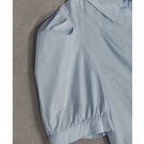 パフスリーブ ヘムフリルショートブラウス | ad thie | 詳細画像23 