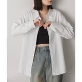 オーバーサイズ ベーシックカラーシャツ | ad thie | 詳細画像17 