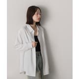 オーバーサイズ ベーシックカラーシャツ | ad thie | 詳細画像18 