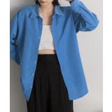 オーバーサイズ ベーシックカラーシャツ | ad thie | 詳細画像5 