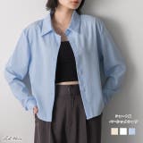ショート丈 ベーシックシャツ | ad thie | 詳細画像1 