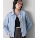 ショート丈 ベーシックシャツ | ad thie | 詳細画像14 