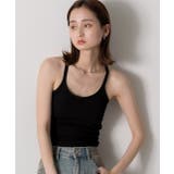 カップ付き バックレーサータンクトップ | ad thie | 詳細画像23