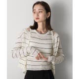 配色ボーダー ニットタンクトップ | ad thie | 詳細画像22 