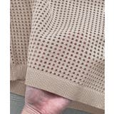 透かし編み ニットタンクトップ | ad thie | 詳細画像34 