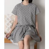 ドット柄・半袖 ルームウエア | ad thie | 詳細画像21