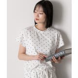 ドット柄・半袖 ルームウエア | ad thie | 詳細画像5