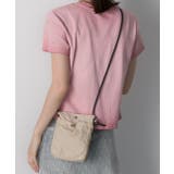 ドロストデザイン コンパクトショルダーバッグ | ad thie | 詳細画像6 