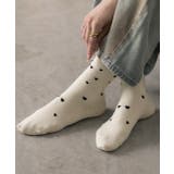 ミニハート刺繍ソックス | ad thie | 詳細画像13 