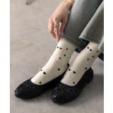 ミニハート刺繍ソックス | ad thie | 詳細画像16 