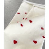 ミニハート刺繍ソックス | ad thie | 詳細画像19 