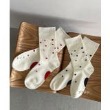ミニハート刺繍ソックス | ad thie | 詳細画像21 