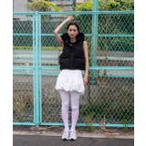 切り替えレース ハーフレギンスパンツ | ad thie | 詳細画像15