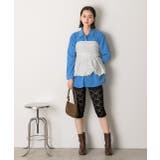 切り替えレース ハーフレギンスパンツ | ad thie | 詳細画像21