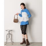 切り替えレース ハーフレギンスパンツ | ad thie | 詳細画像23