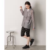 切り替えレース ハーフレギンスパンツ | ad thie | 詳細画像26