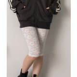 切り替えレース ハーフレギンスパンツ | ad thie | 詳細画像8