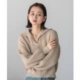 ポロショート ニットプルオーバー | ad thie | 詳細画像4 