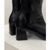 スクエアトゥ  ショートブーツ | ad thie | 詳細画像27 