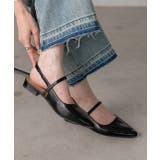 ポインテッドトゥ フラットシューズ | ad thie | 詳細画像17 