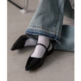 ポインテッドトゥ フラットシューズ | ad thie | 詳細画像20 