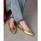 ポインテッドトゥ フラットシューズ | ad thie | 詳細画像6 