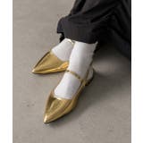 ポインテッドトゥ フラットシューズ | ad thie | 詳細画像7 