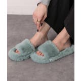 ふわふわ エコファーサンダル | ad thie | 詳細画像11 