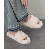 ふわふわ エコファーサンダル | ad thie | 詳細画像18 