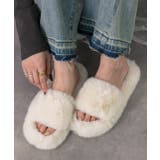 ふわふわ エコファーサンダル | ad thie | 詳細画像19 