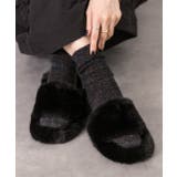 ふわふわ エコファーサンダル | ad thie | 詳細画像5 