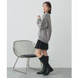 インナー付き プリーツミニスカート | ad thie | 詳細画像16 