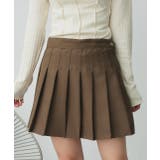 インナー付き プリーツミニスカート | ad thie | 詳細画像18 