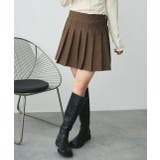 インナー付き プリーツミニスカート | ad thie | 詳細画像19 