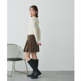 インナー付き プリーツミニスカート | ad thie | 詳細画像20 