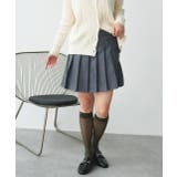 インナー付き プリーツミニスカート | ad thie | 詳細画像6 