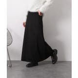 スエードタッチ ロングスカート | ad thie | 詳細画像16 