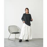 ランダムタックフレアスカート | ad thie | 詳細画像10 