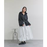 ランダムタックフレアスカート | ad thie | 詳細画像2 