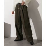 ウエストコード タックパンツ | ad thie | 詳細画像11 