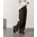 ウエストコード タックパンツ | ad thie | 詳細画像15 