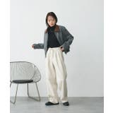 ウエストコード タックパンツ | ad thie | 詳細画像2 