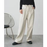 ウエストコード タックパンツ | ad thie | 詳細画像4 